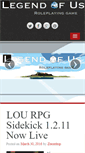 Mobile Screenshot of legendofus.net
